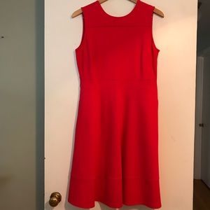 Lands End Sleeveless Ponte Dress